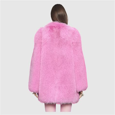 gucci fox fur jacket|Gucci blazers for women.